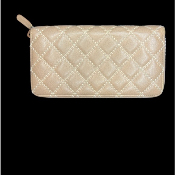 Zippy Long Wallet Embroidered Coco Chanel In Good Condition. - Picture 3 of 10
